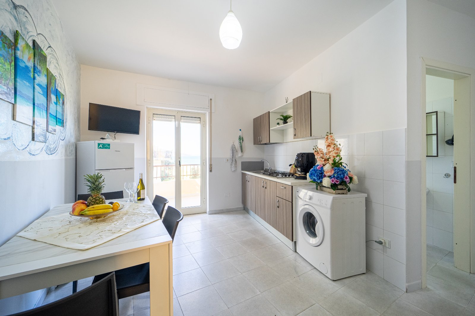 Mini-appartement met terras en zeezicht