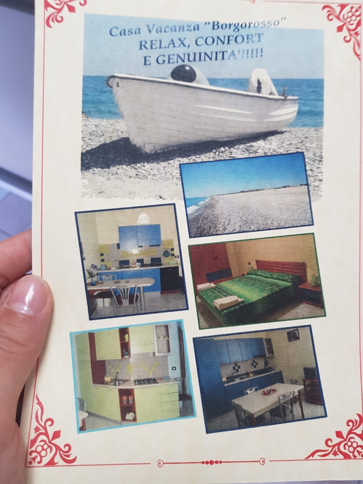 Vakantiehuis, Ristorante Borgorosso