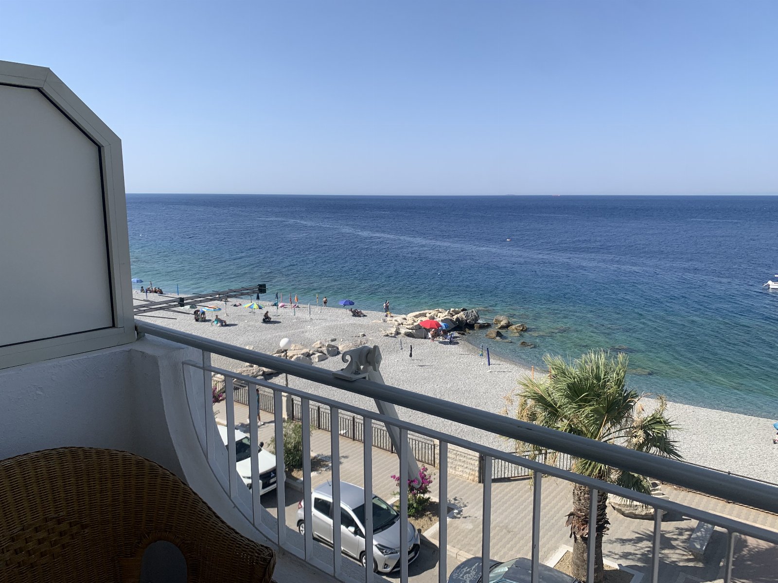 Seafront apartments overlooking the coast of Calabria