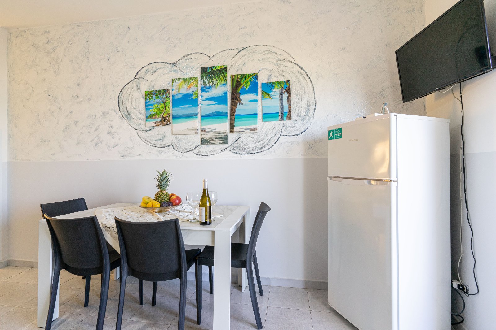 Mini-appartement met terras en zeezicht