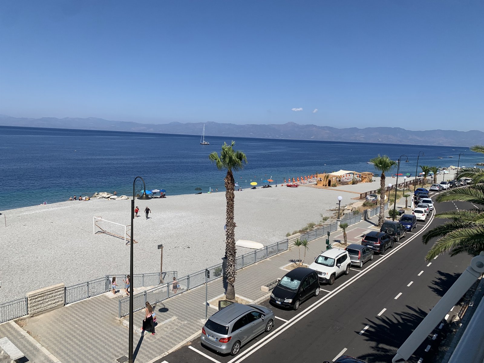 Seafront apartments overlooking the coast of Calabria
