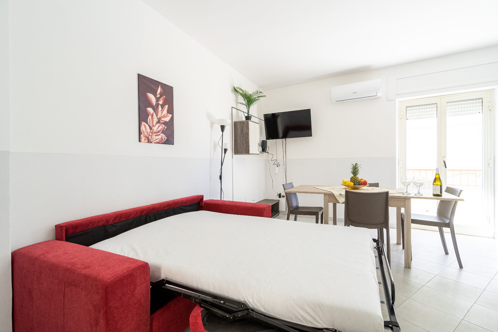 Geräumiges Apartment mit 2 Schlafzimmern direkt am Meer