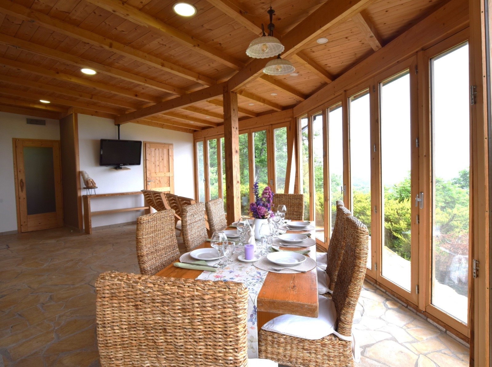 Chalet di montagna con spa