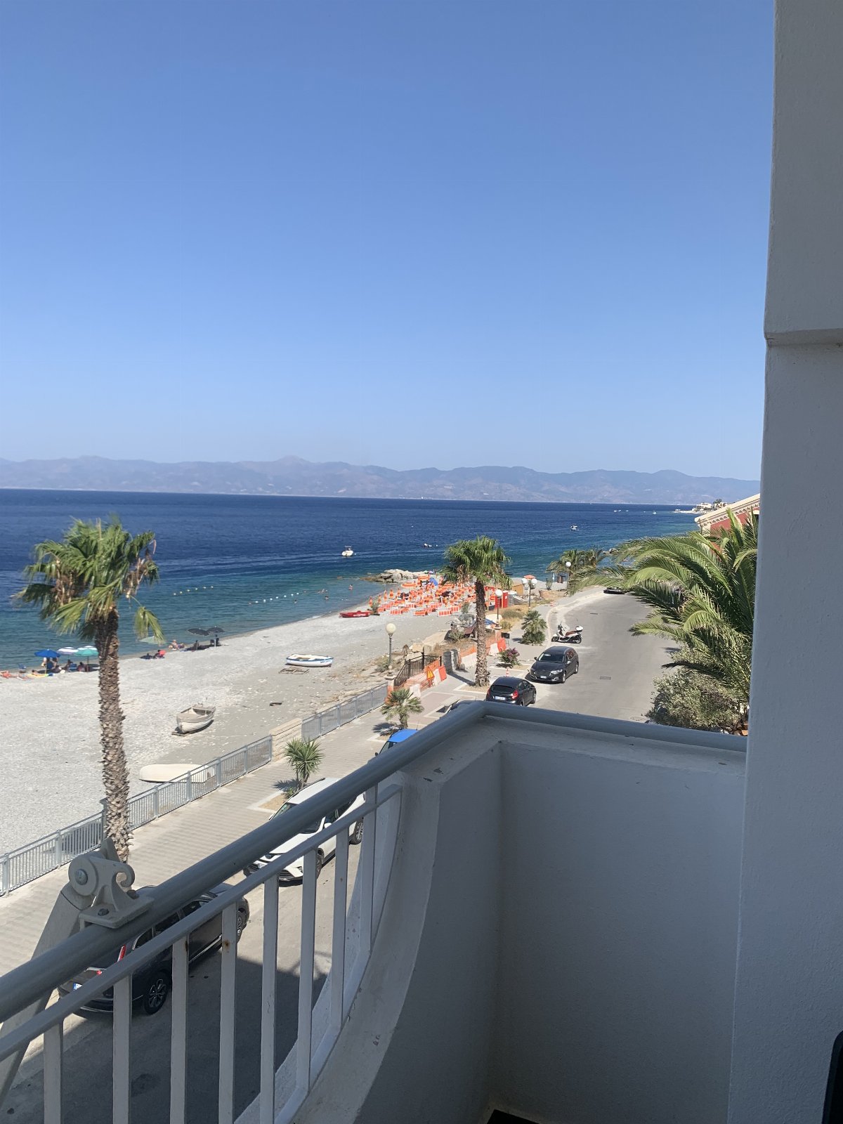 Seafront apartments overlooking the coast of Calabria