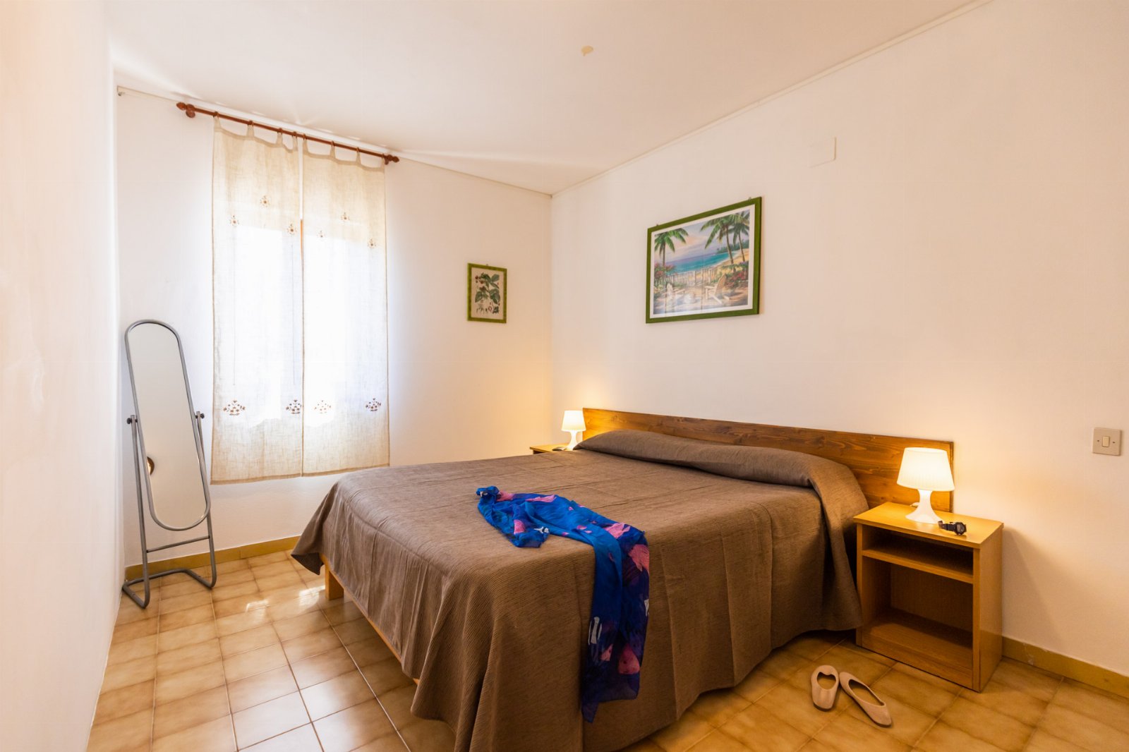 Capo Vaticano: Appartamenti Trilocale 3 posti con cucina vista mare. Spiaggia privata. Sunset Yoga