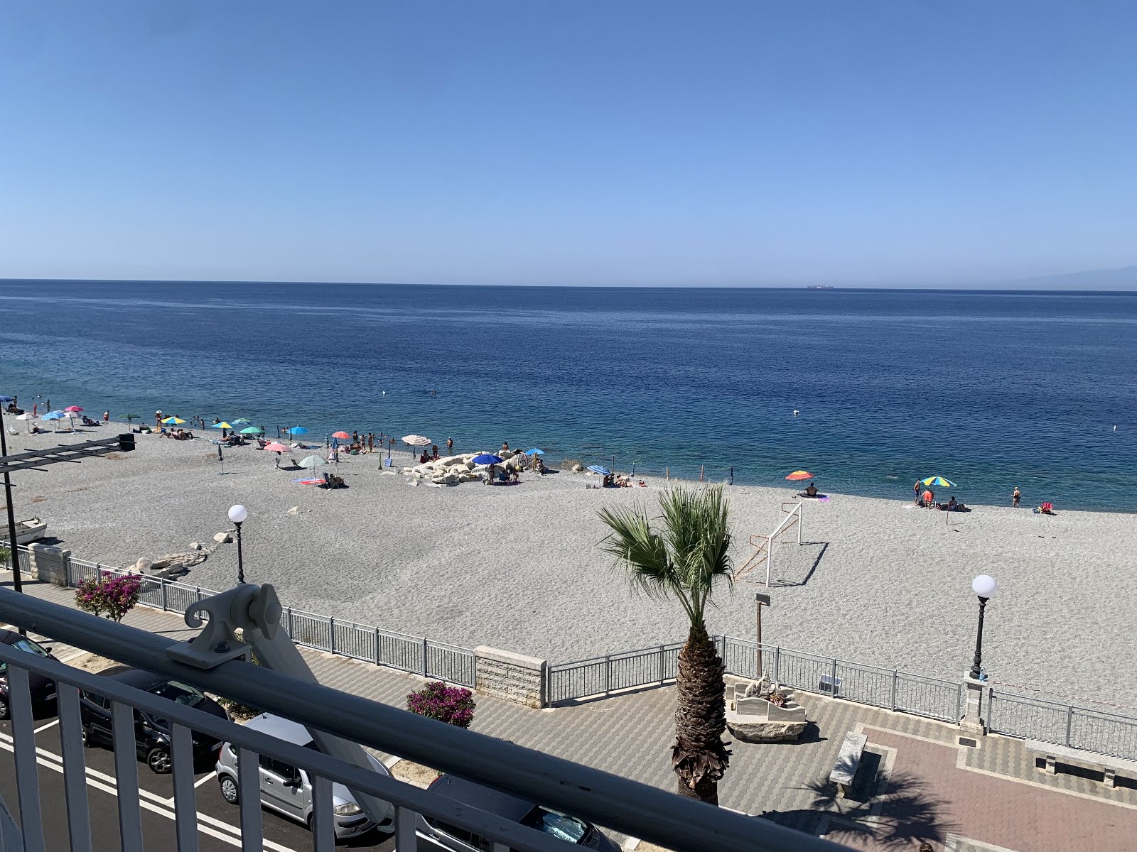 Seafront apartments overlooking the coast of Calabria