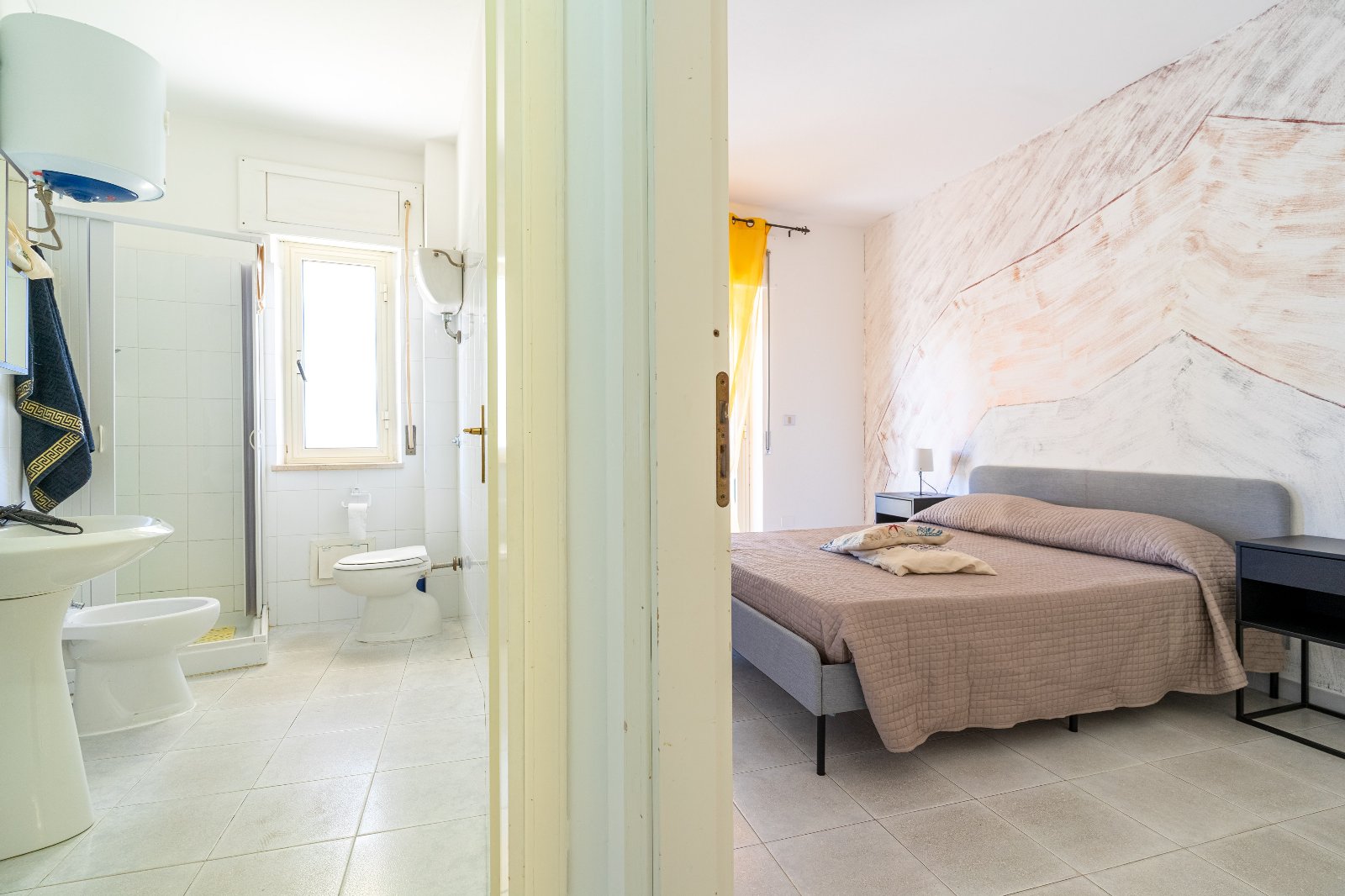 Geräumiges Apartment mit 2 Schlafzimmern direkt am Meer