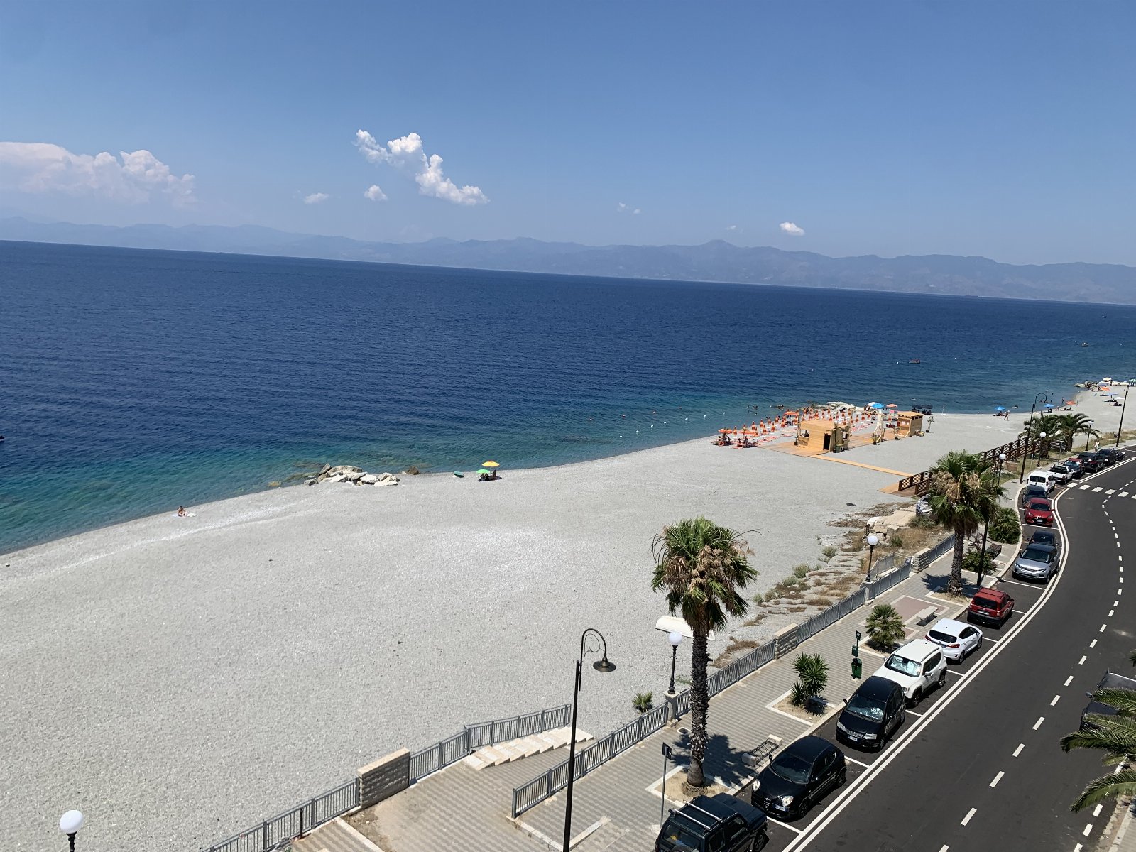 Seafront apartments overlooking the coast of Calabria