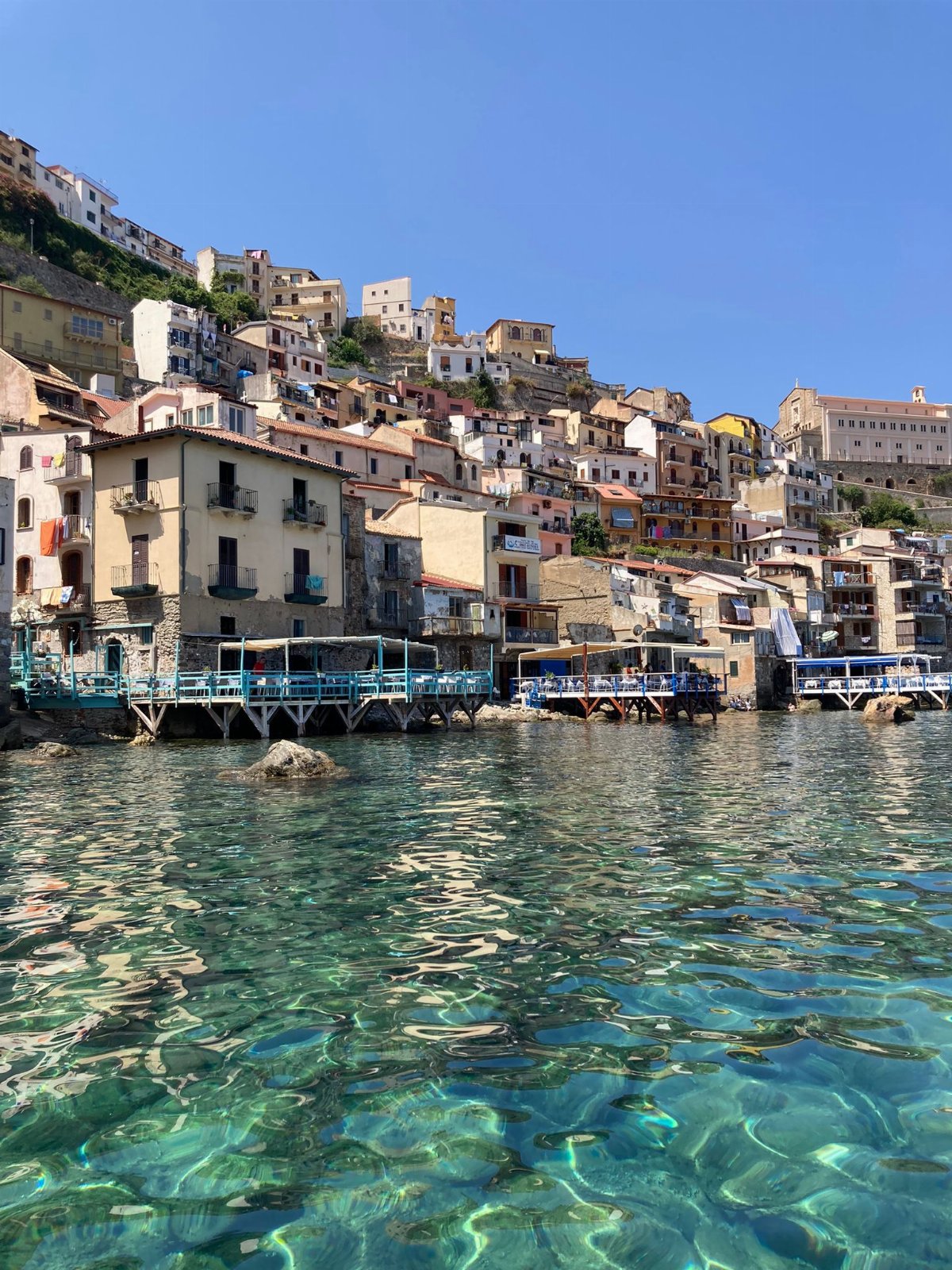 Zweizimmerwohnung nur 30 m vom Strand von Scilla entfernt